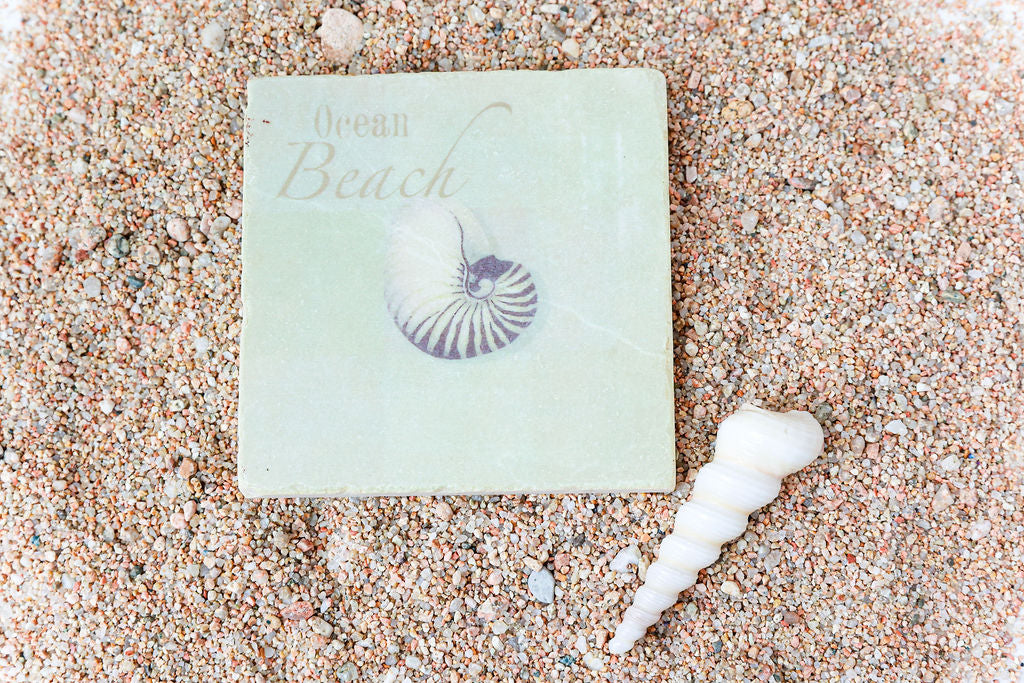 Beach Life Coaster Set - Shooting Starz Shopette