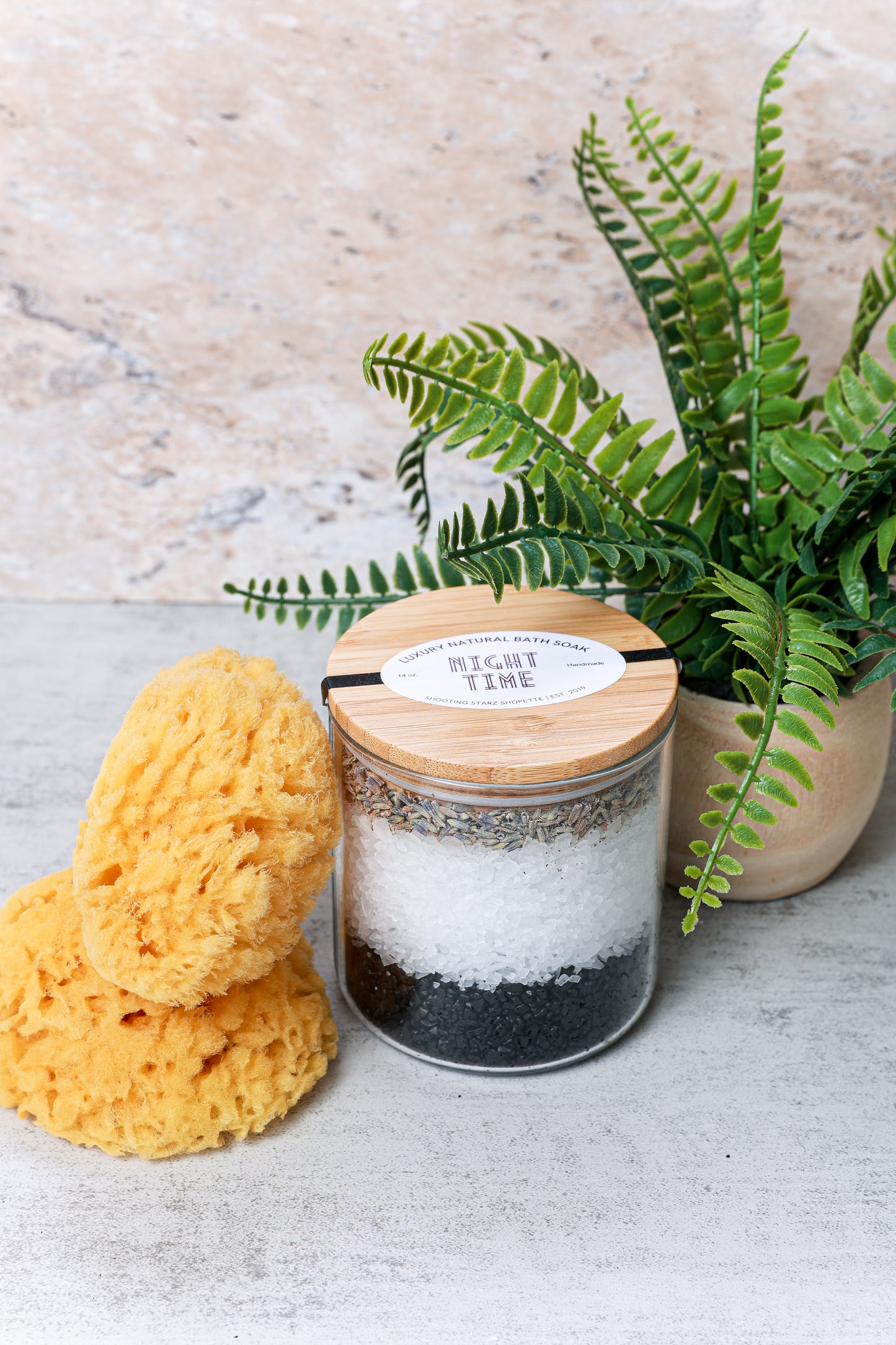 Nighttime Luxury Natural Bath Soak - Shooting Starz Shopette