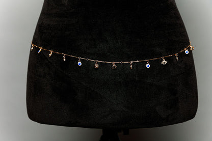 Evil Eye Belly Chain - Shooting Starz Shopette