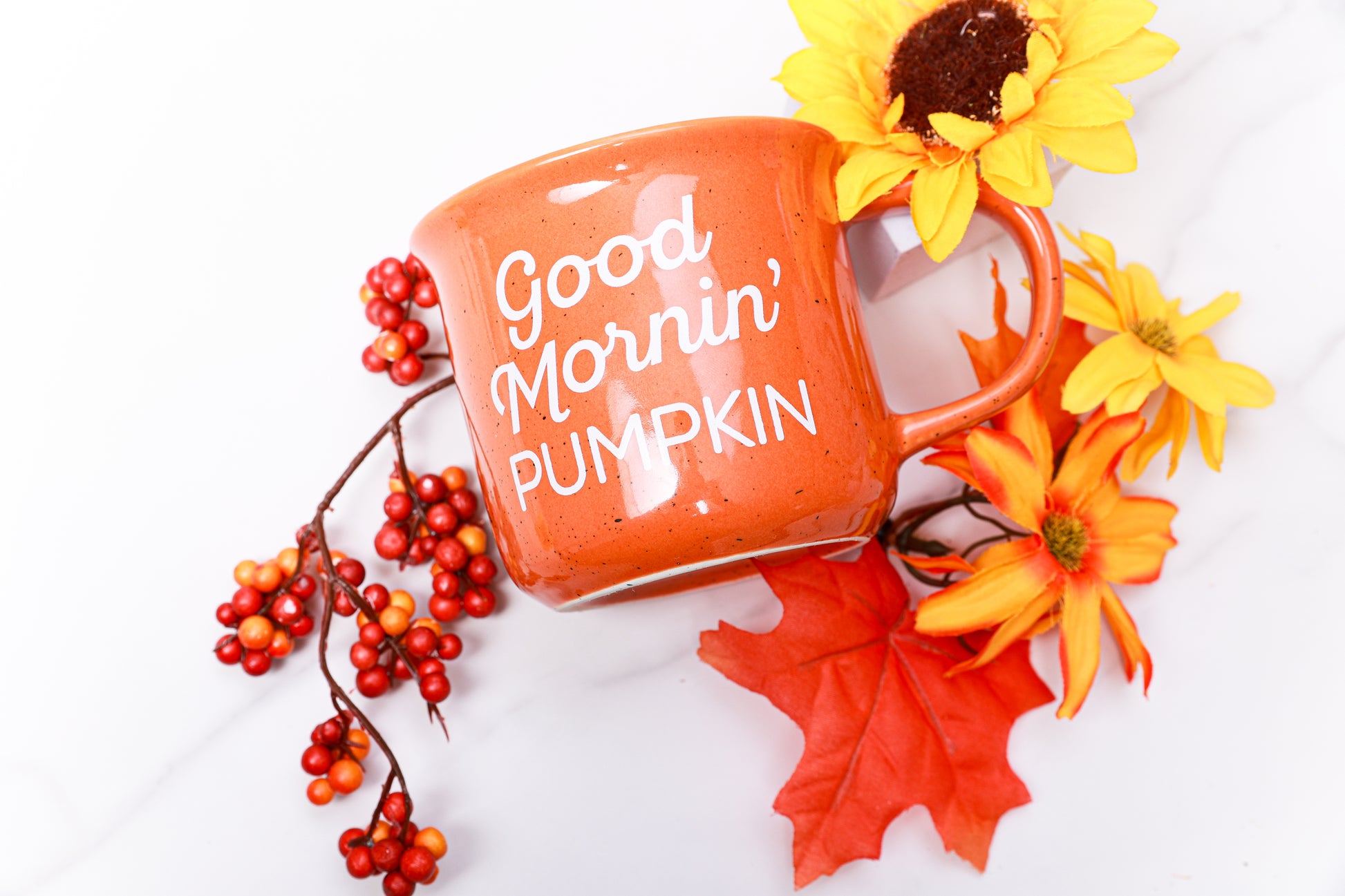 Good Mornin Pumpkin Mug - Shooting Starz Shopette