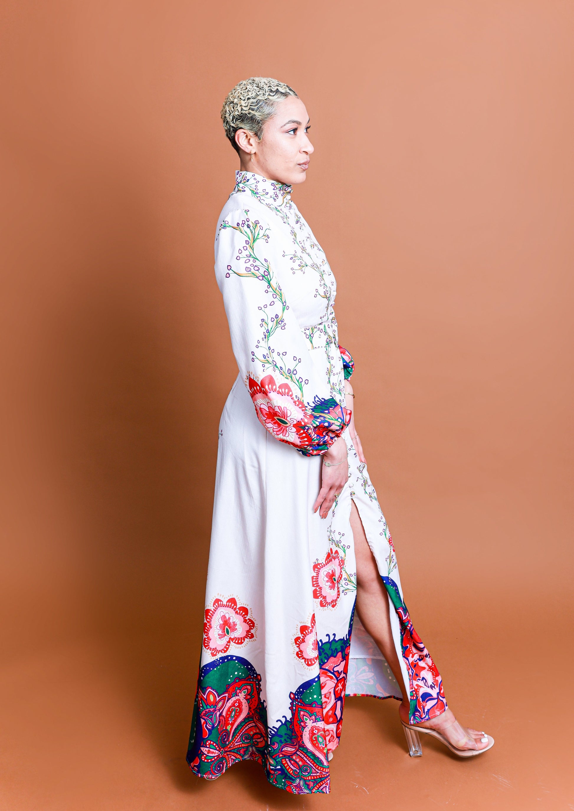 Show Stopper Kimono Dress - Shooting Starz Shopette