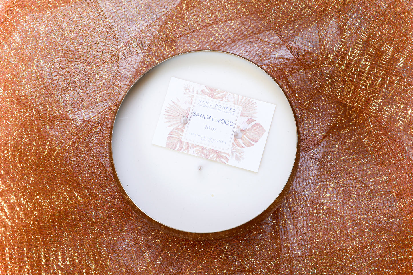 Golden Hour Scented Décor Candle - Shooting Starz Shopette