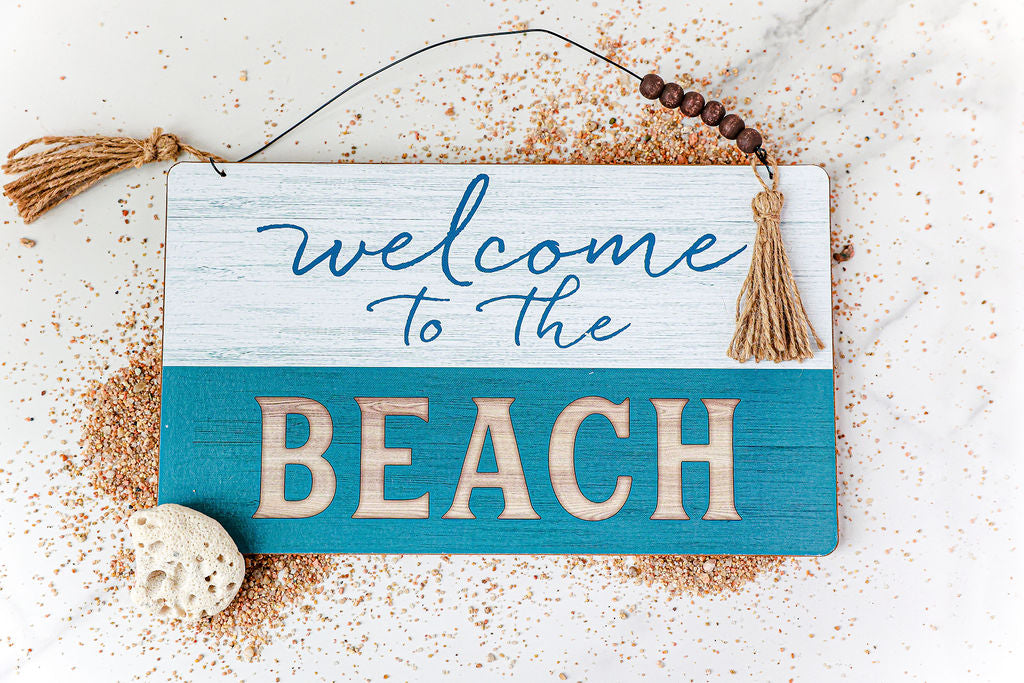 Welcome to the Beach Wall Décor - Shooting Starz Shopette