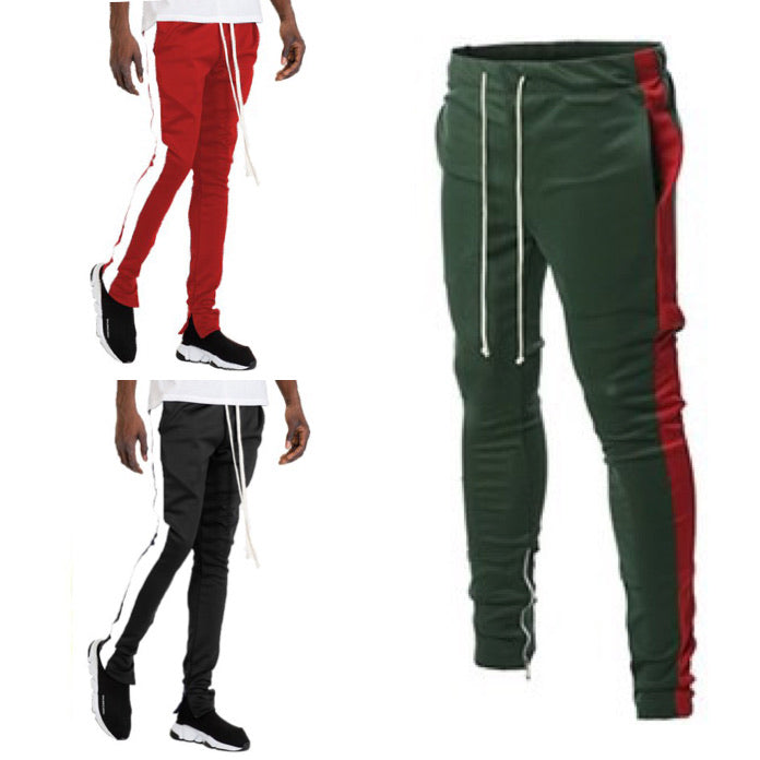 Single stripe track discount pants